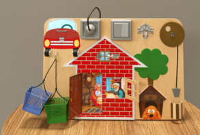 Настенная панель «Загородный домик» - fgospostavki.ru - Салехард