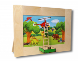 Тактильно-развивающая панель «Лестница» - fgospostavki.ru - Салехард