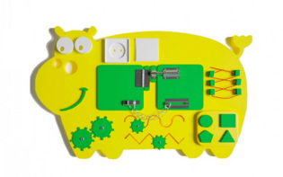 Бизиборд «Неуклюжий бегемот» - fgospostavki.ru - Салехард
