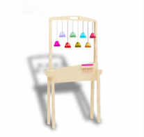 Тактильно-развивающая ширма с колокольчиками - fgospostavki.ru - Салехард