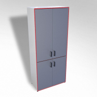 Шкаф широкий закрытый ТР5 ЛДСП - fgospostavki.ru - Салехард