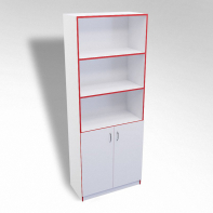 Стеллаж полуоткрытый А-310 ТР ЛДСП - fgospostavki.ru - Салехард