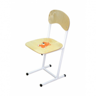 Стул детский нерегулируемый "Дошколенок" с рисунком (рост. гр. 1) - fgospostavki.ru - Салехард