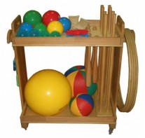 Тележка с гимнастическими снарядами (детская комплектация) - fgospostavki.ru - Салехард