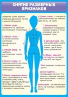 Стенд "Снятие мерок" Вариант 2 - fgospostavki.ru - Салехард