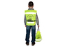 Световозвращающий жилет на молнии для пешеходов - fgospostavki.ru - Салехард