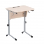 Стол ученический с наклоном столешницы (0-24°) на плоскоовальной трубе - fgospostavki.ru - Салехард