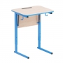 Стол ученический с наклоном столешницы (0-24°) на прямоугольной трубе - fgospostavki.ru - Салехард
